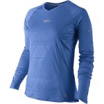 Nike EMBOSSED LS TOP (W) VIBRANT BLUE